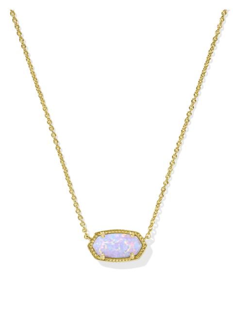 KENDRA SCOTT Elisa Gold Short Pendant Necklace
