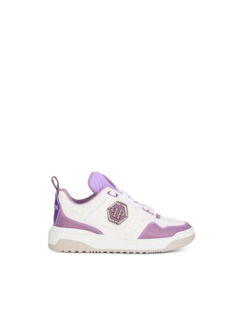 PHILIPP PLEIN lace-up round-toe sneakers