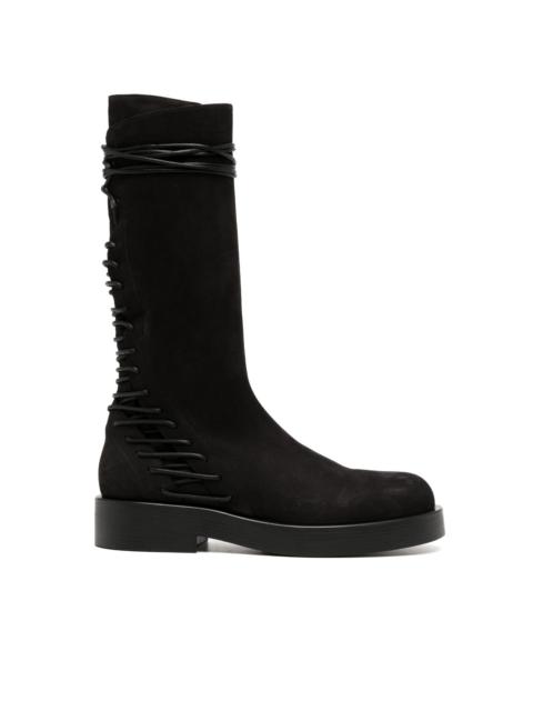 Ann Demeulemeester Mick lace-up leather boots