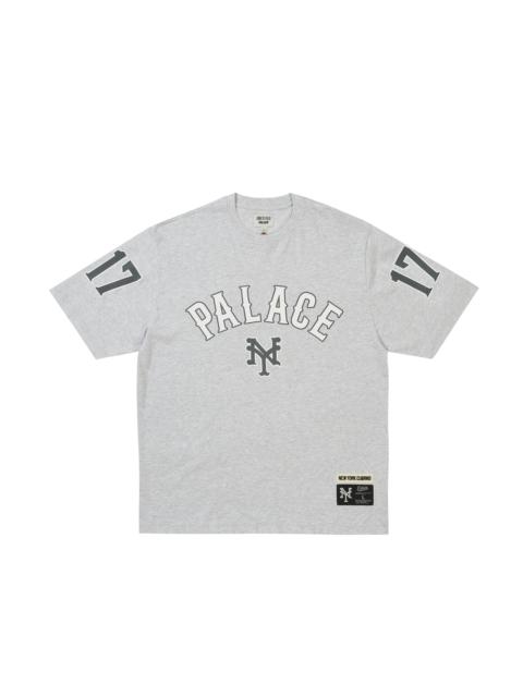 PALACE PALACE NEW YORK CUBANS T-SHIRT GREY MARL