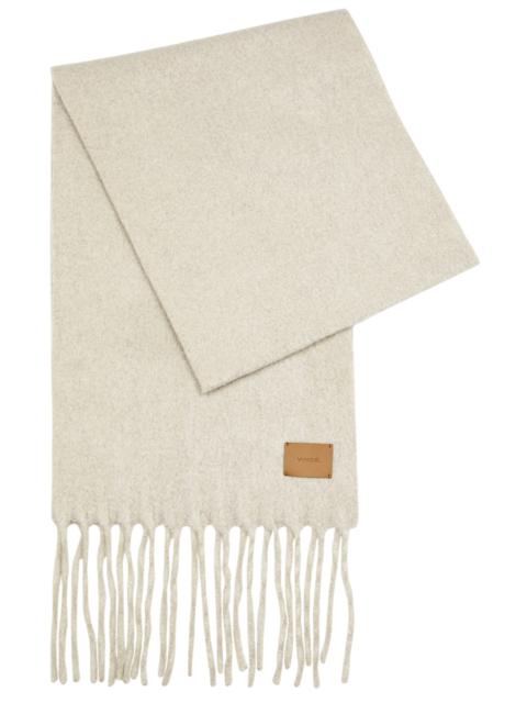 Vince Fringed alpaca-blend scarf