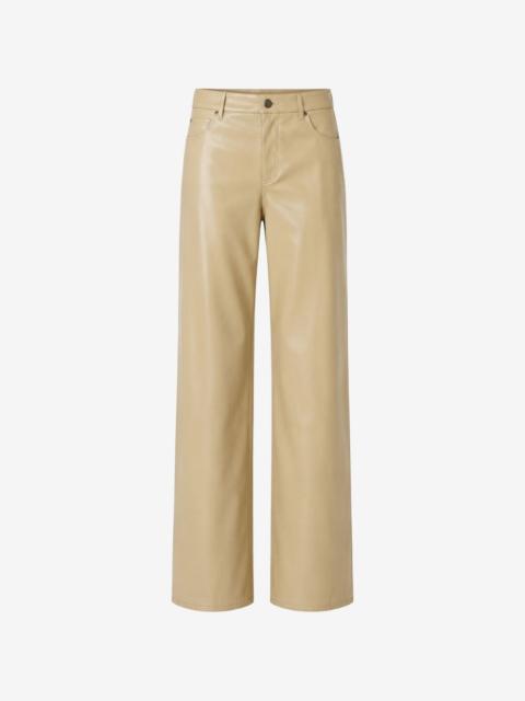 Nanushka Noura barrel-leg trousers