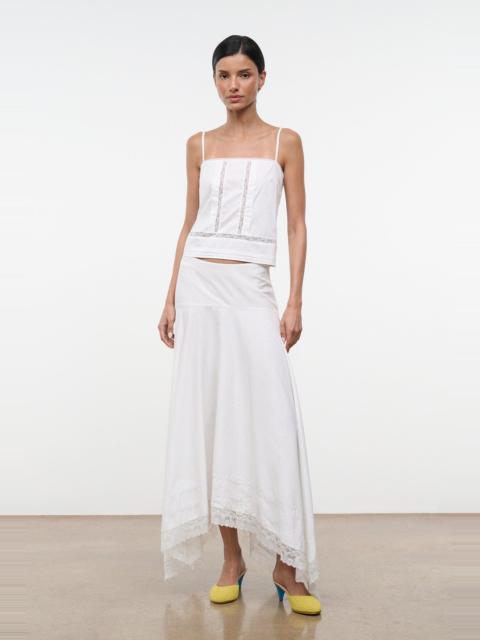 STAUD STAUD AINSLEY SKIRT IVORY