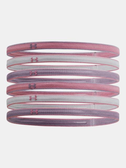 Under Armour Women's UA Mini Headbands - 6 Pack