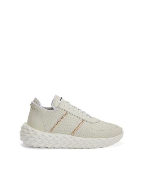 Giuseppe Zanotti Urchin snakeskin-effect sneakers