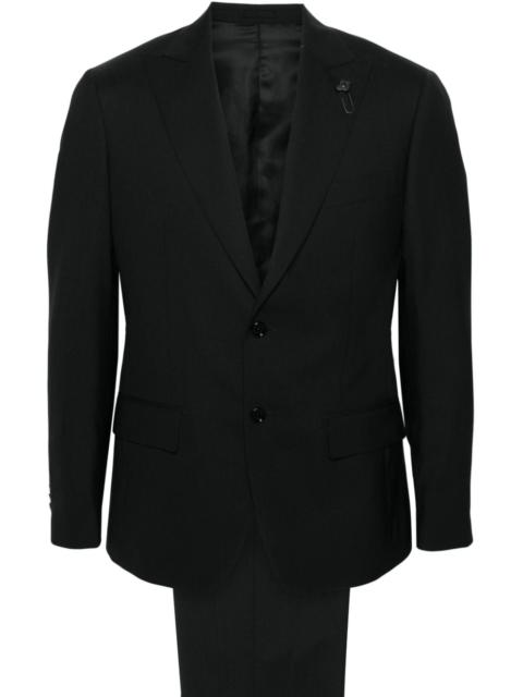 LARDINI single-breasted wool suit
