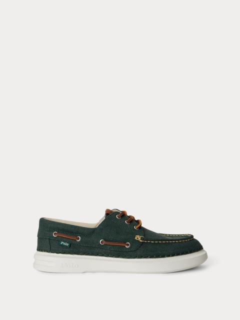 Polo Ralph Lauren RLite Mariner Canvas Boat Shoe
