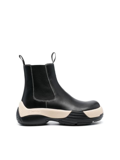 Flash-X leather Chelsea boots