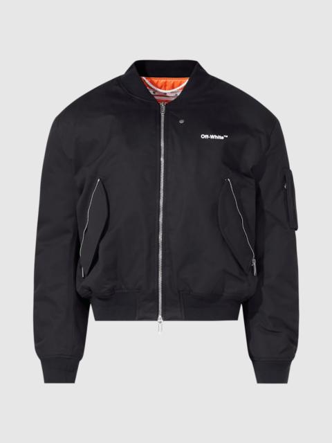 Off-White DIAGONAL TAB BOMBER JACKET