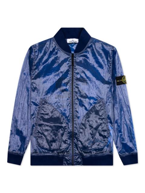 Stone Island BOMBER JACKET 433Q2 - BRIGHT BLUE