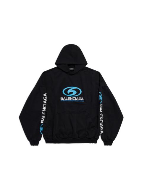 Surfer logo-print cotton hoodie