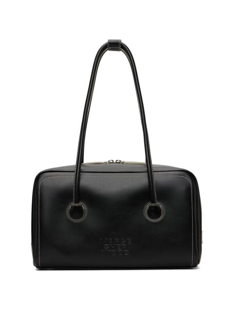 MARGESHERWOOD Black Soft Boston Bag