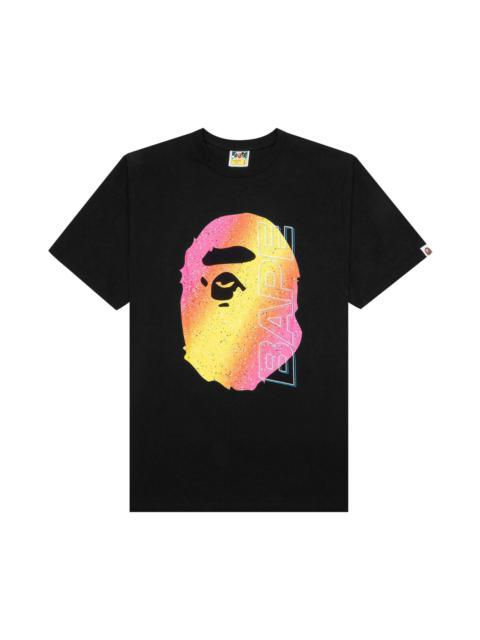 BAPE Electro Neon Tee 'Black'