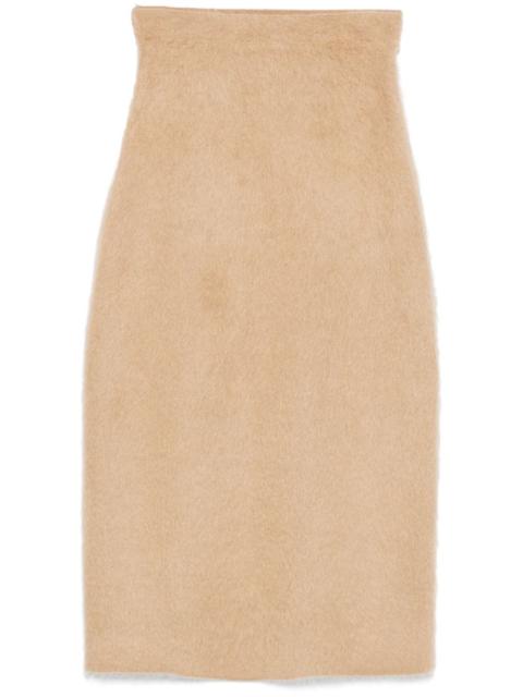 FABIANA FILIPPI brushed mohair skirt