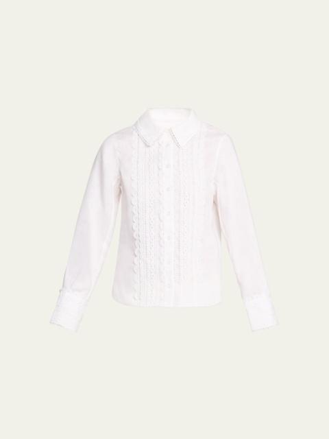 Cara Cara Ideal Embroidered Linen Shirt