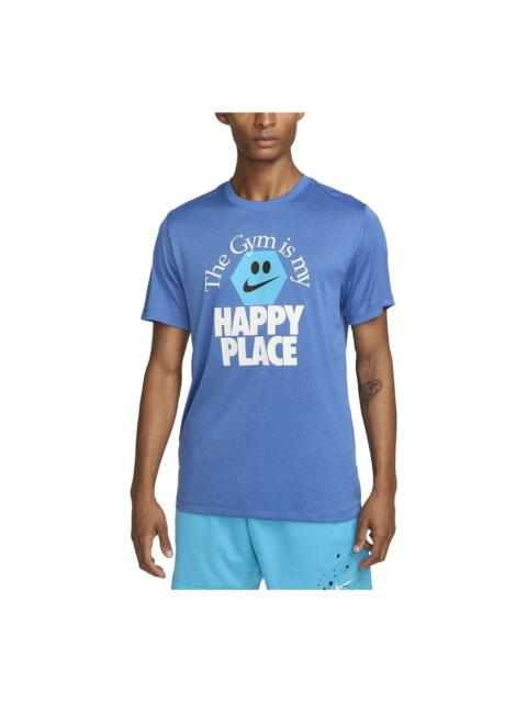 Nike Nike Dri-Fit Happy Place T-Shirt 'Blue' FD0141-456
