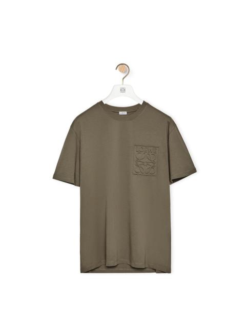 Loewe Debossed Anagram T-shirt in cotton