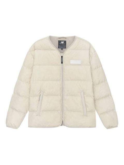 New Balance New Balance Warm Down Jacket 'Cream White' 5PB42073-BEI