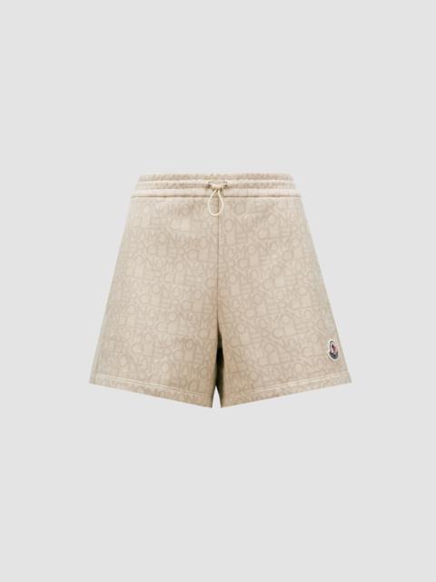 Moncler Monogram Jacquard Shorts
