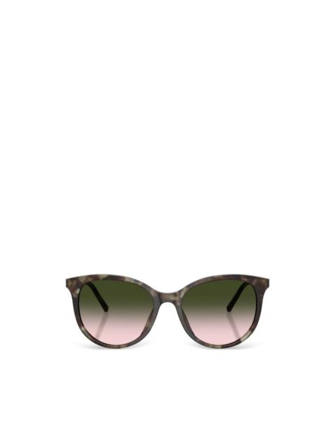 Dolce & Gabbana tortoiseshell-effect cat-eye sunglasses