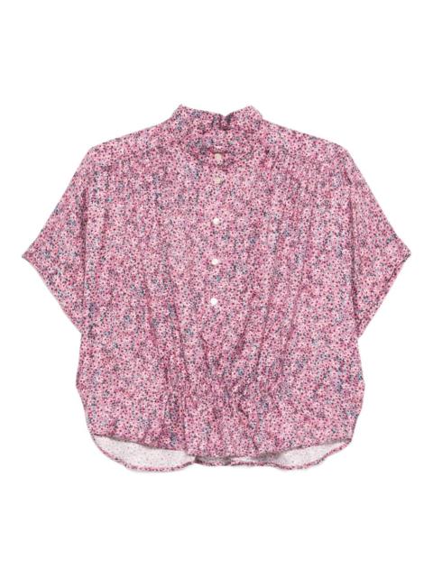 Isabel Marant Azalea floral buttoned shirt