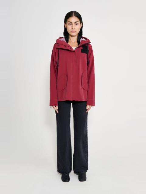 Stutterheim Faversham Matte Raincoat Burgundy