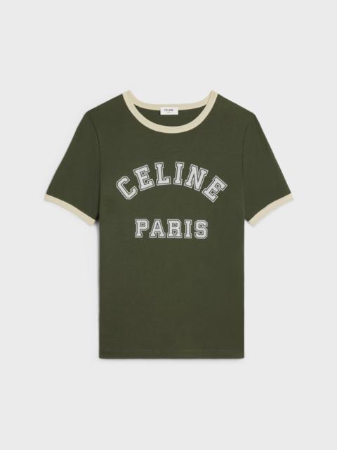 CELINE celine paris 70’s T-shirt in cotton jersey