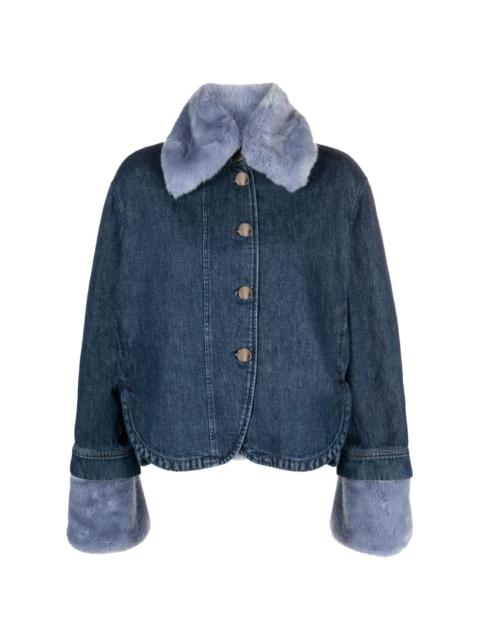 Three-in-one denim jacket