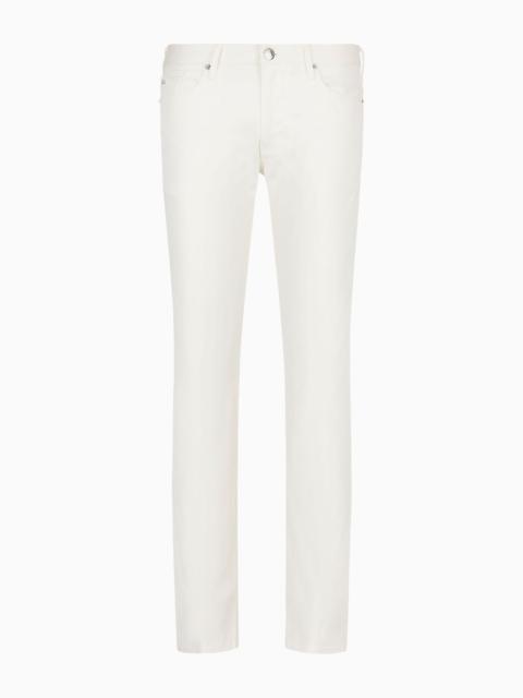 J06 Stretch-twill slim-fit trousers