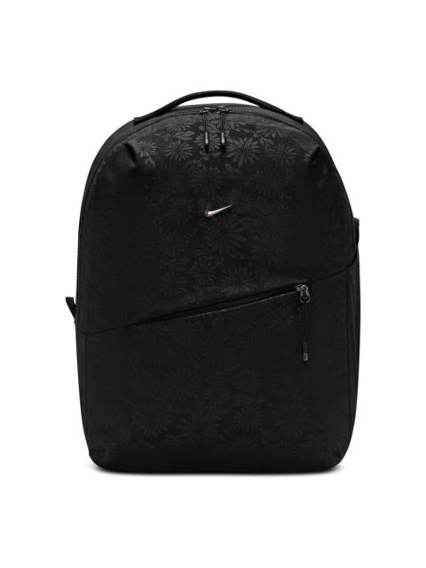 Nike Nike Aura Floral 24L Backpack 'Black Gunmetal' IQ1267-010