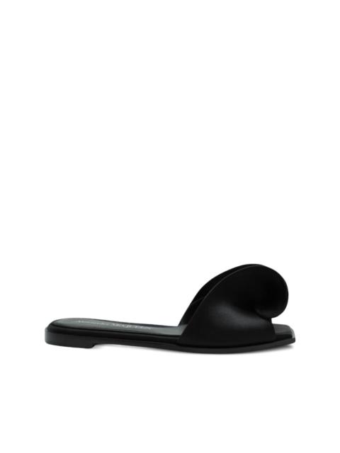 Alexander McQueen asymmetric detail flat sandals