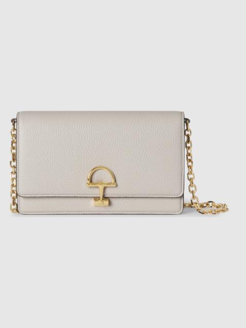 GUCCI Gucci Half Horsebit wallet on chain