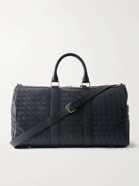 Bottega Veneta Intrecciato Leather Weekend Bag