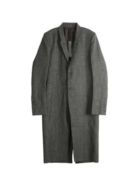 Rick Owens Concordian Coat "Carbone" RU02F4941 WCR 49