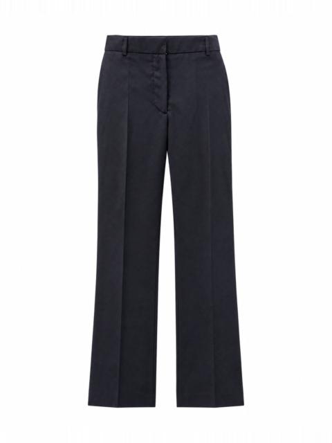 The Kooples STRAIGHT-LEG TAILORED PANTS IN NAVY WOOL