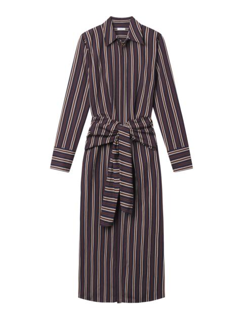 A.L.C. Mila Striped Midi Shirtdress