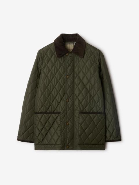Quilted Nylon Barn Jacket