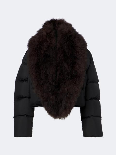 GUCCI Techincal silk padded puffer jacket