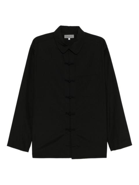 Yohji Yamamoto button-up long-sleeved shirt
