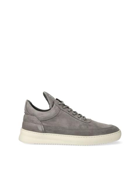 suede low-top sneakers