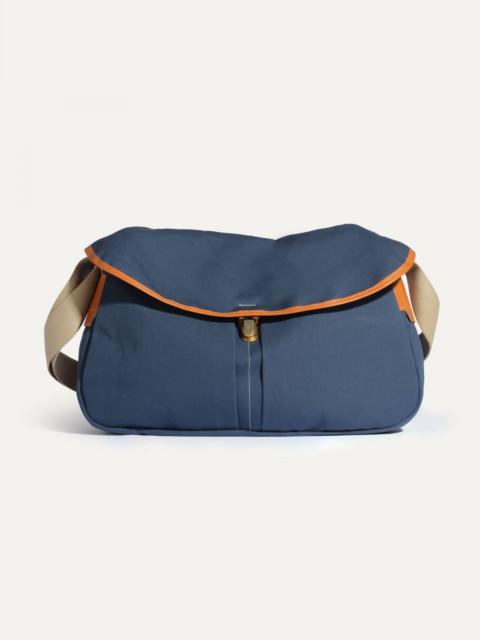 Bleu de Chauffe LÉON MESSENGER BAG  -  NAVY BLUE