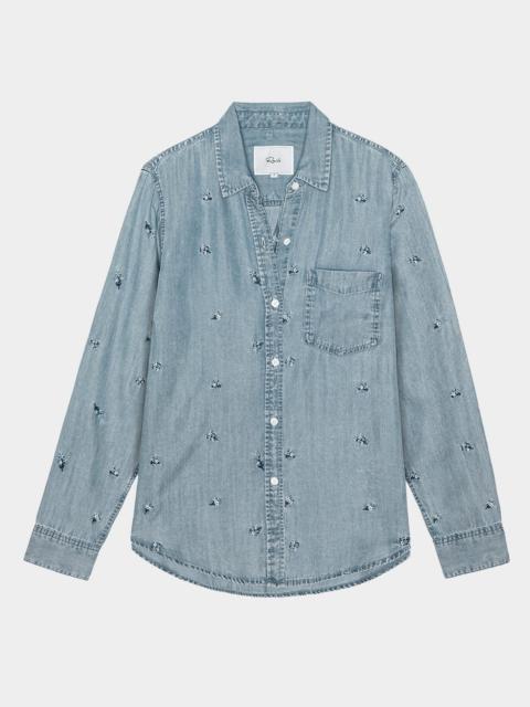 Rails Ingrid Embroidered Denim Shirt