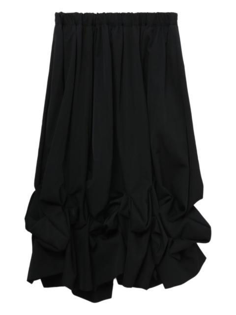 Comme Des Garçons ruffled midi skirt