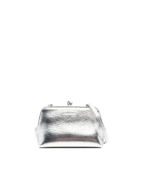 Jil Sander Goji Micro metallic leather bag
