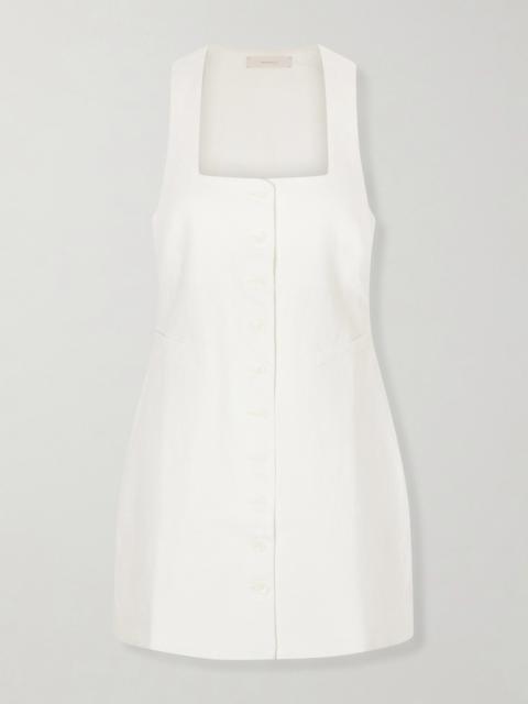 FAITHFULL Jacques Linen Mini Dress