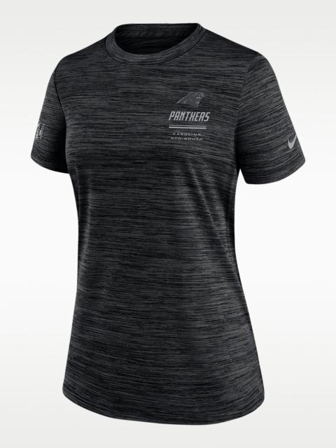 Nike Carolina Panthers Sideline Velocity Women's Nike Dri-FIT NFL T-Shirt