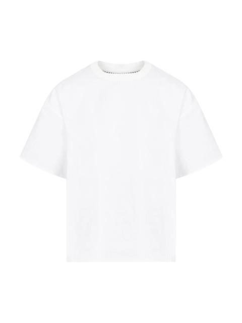 Bottega Veneta STRIPED WHITE COTTON T-SHIRT