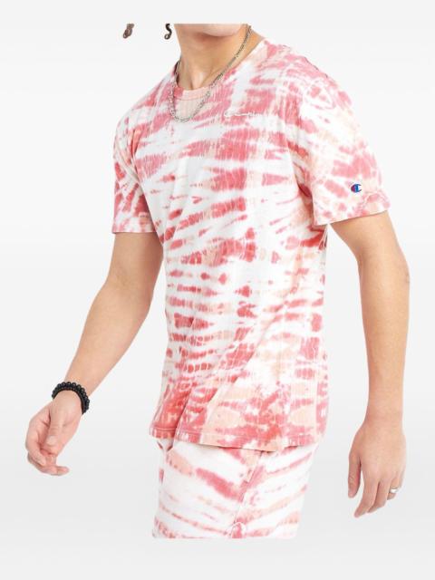 Champion wave dye tickled rose t-shirt