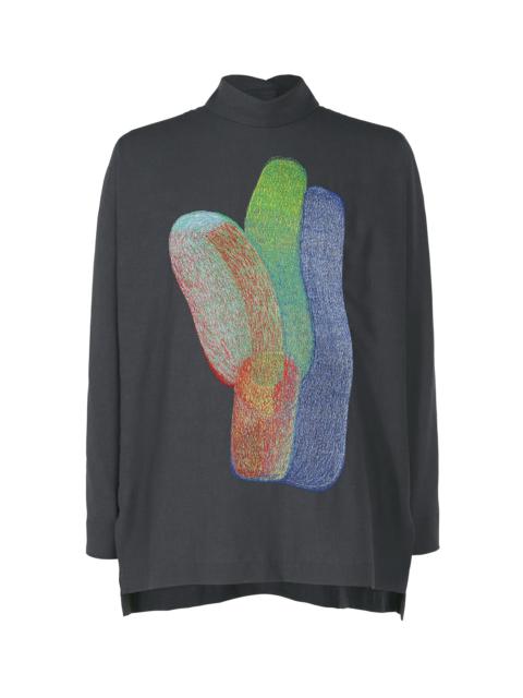 ISSEY MIYAKE RB_STYLO-BILLE EMBROIDERY SHIRT