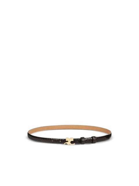 courrèges Viper leather belt